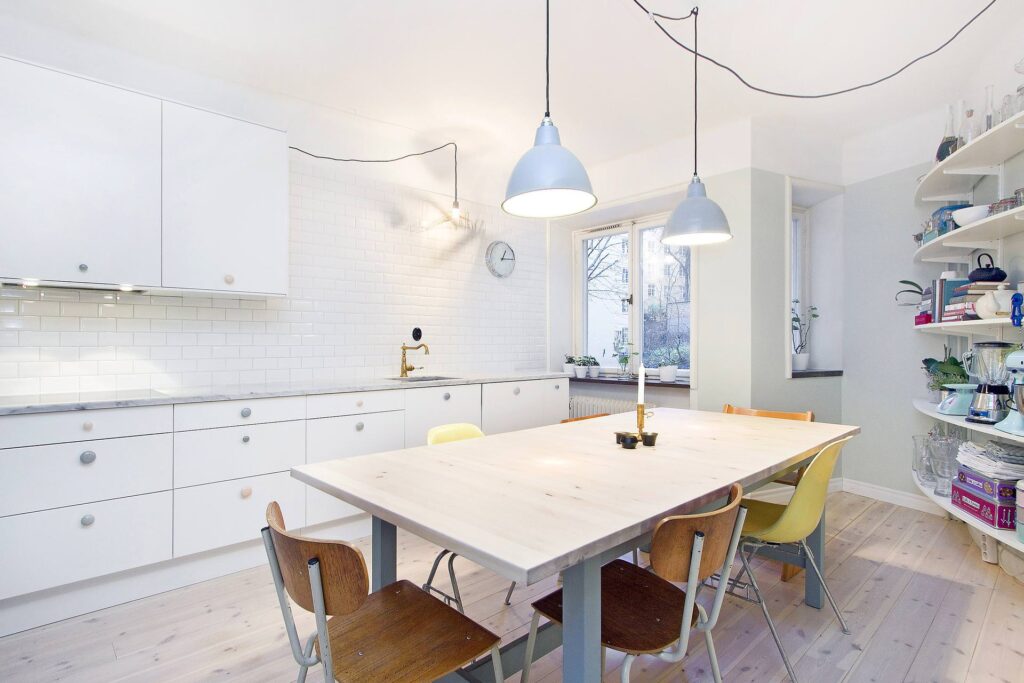 Montering av Marbodal kök. Johanneshov Hammarbyhöjden