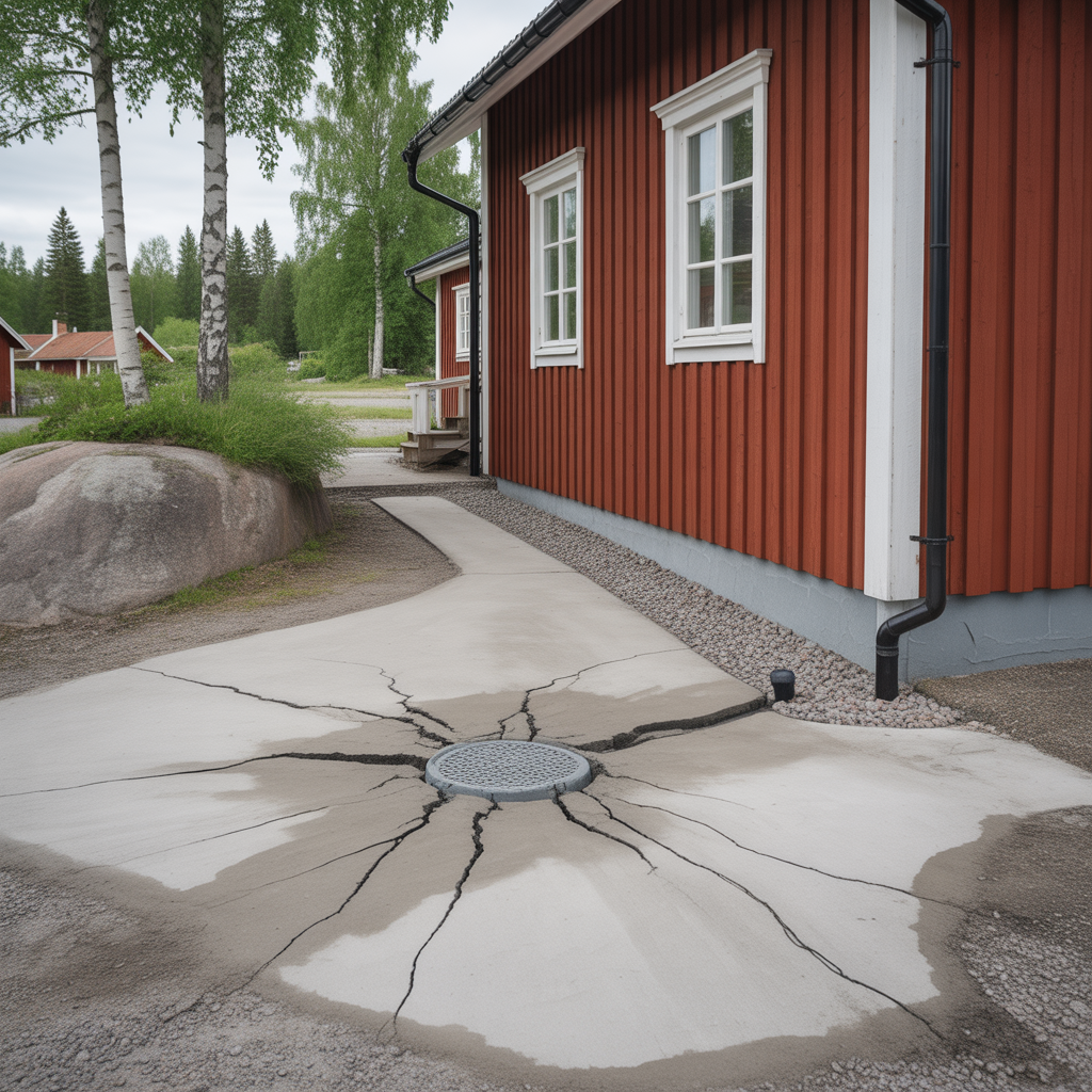 felsokning av sprickor i betongplatta orsaker och atgarder